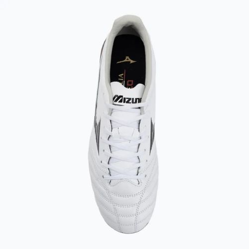 Pánské kopačky Mizuno Morelia Neo IV Pro MD white/black/Chinese Red