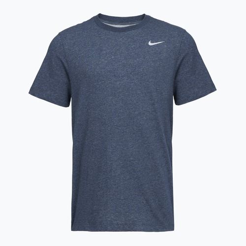 Pánské tričko Nike Dri-Fit smokey obsidian heather/matte silver