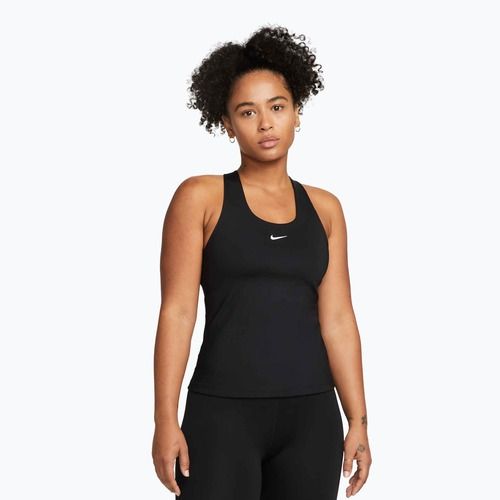Dámská podprsenka Nike Swoosh Medium Support Bra black/black/white