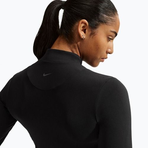 Dámské tréninkové triko Longsleeve Nike Zenvy Dri-Fit Full Zip black/cool grey