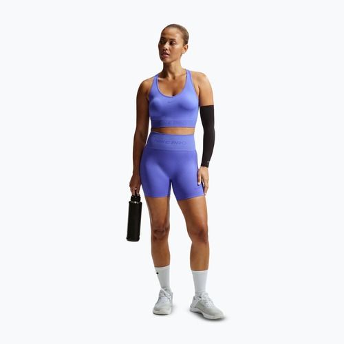 Dámské tričko Nike Pro Seamless Dri-Fit Cropped sapphire