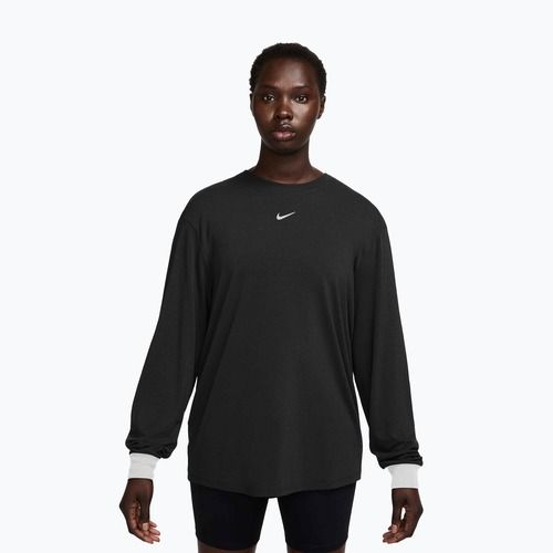 Dámský tréninkový longsleeve Nike One Relaxed Dri-Fit black/white