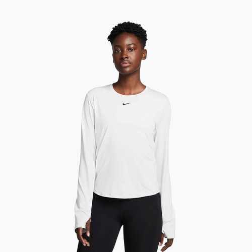 Tréninkové tričko Longsleeve Nike One Classic Dri-Fit white/black