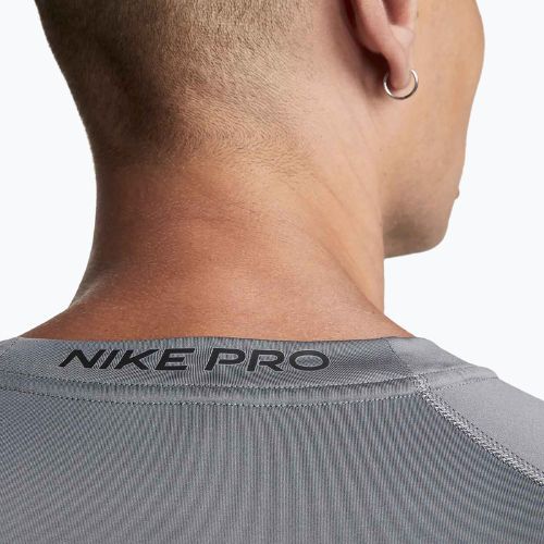 Pánské tréninkové tričko Nike Pro Dri-Fit Tight Fitness smoke grey/black