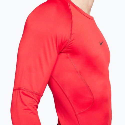 Pánské tréninkové tričko Longsleeve Nike Pro Dri-Fit Tight Fitness university red/black