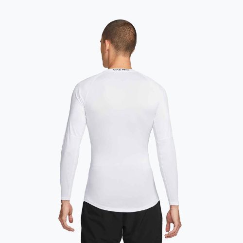 Pánské tričko Longsleeve Nike Pro Dri-Fit Tight Fitness white/black