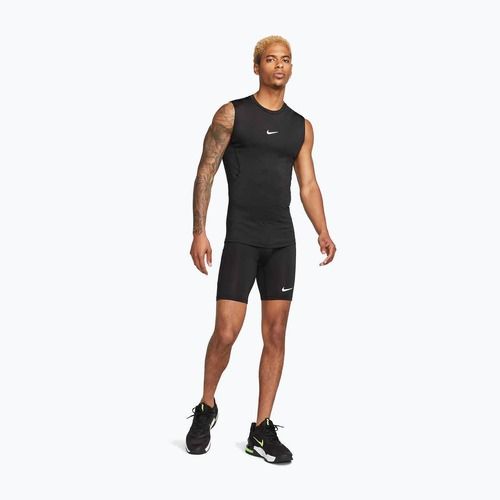 Pánské tílko Nike Pro Dri-Fit Tight Sleeveless Fitness black/white