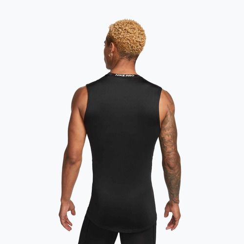 Pánské tílko Nike Pro Dri-Fit Tight Sleeveless Fitness black/white