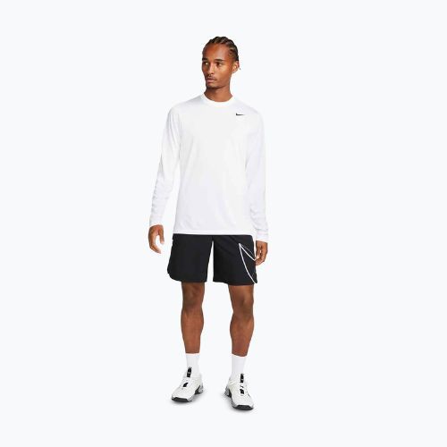 Pánské tréninkové tričko Longsleeve Nike Dri-FIT Legend white/black