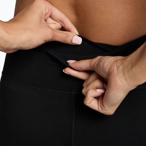 Dámské šortky Nike One High-Waisted Biker 5" black/white