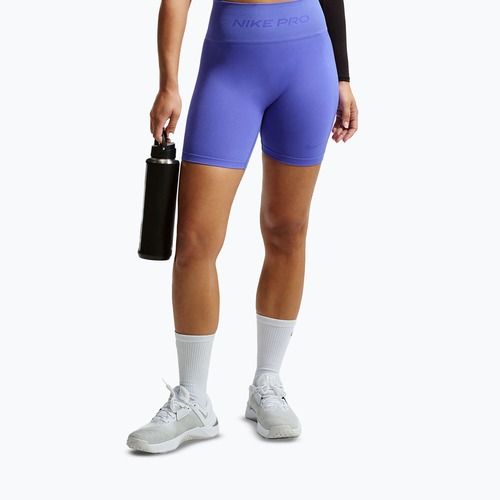 Dámské šortky Nike Pro Seamless High-Waisted Biker 5" sapphire