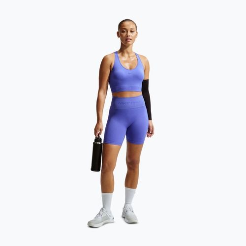 Dámské šortky Nike Pro Seamless High-Waisted Biker 5" sapphire