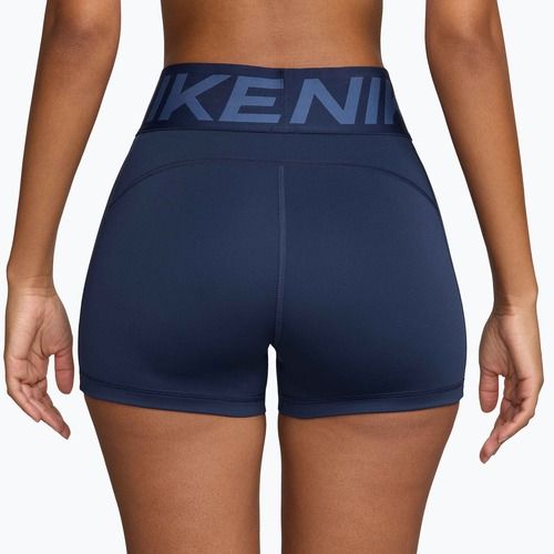 Dámské šortky Nike Pro Sculpt High Waisted 3" Biker midnight navy/white