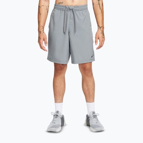Pánské běžecké šortky Nike Form Dri-Fit Unlined 9" smoke grey/black
