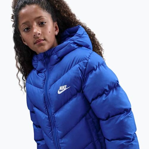 Dětská zateplená bunda Nike Sportswear All Day Play game royal/white