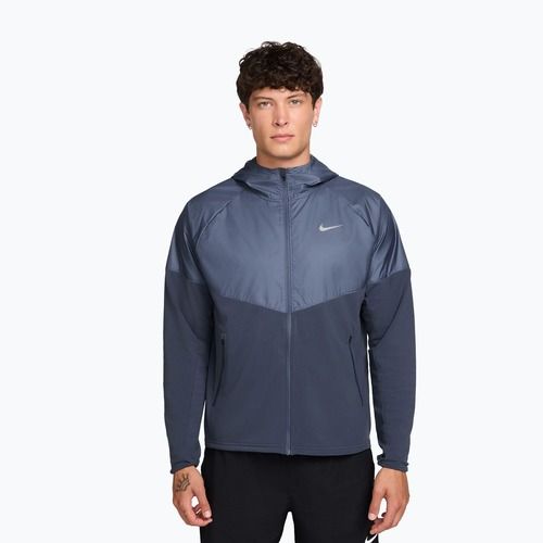 Pánská běžecká bunda Nike Miler Repel Winterized thunder blue