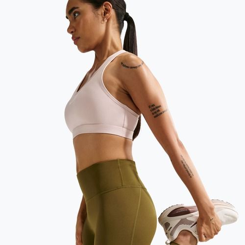 Dámské běžecké legíny Nike Tempo High-Waisted 7/8 Olive Flak