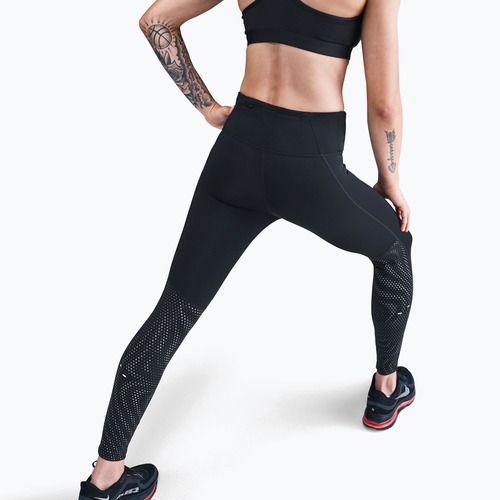 Dámské běžecké legíny Nike Tempo Flash High-Waisted 7/8 black