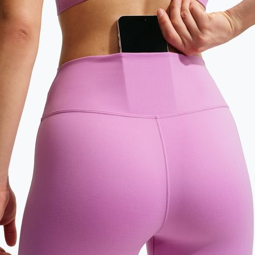 Dámské legíny Nike One Seamless Front High-Waisted light magenta/white