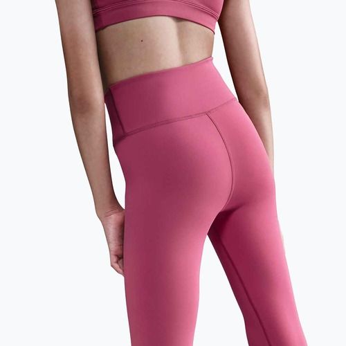 Dětské legíny Nike One Dri-Fit High-Waisted sweet beet/white
