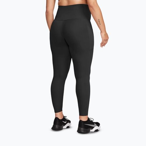 Dámské tréninkové legíny Nike One Maternity High-Waisted 7/8 black/white