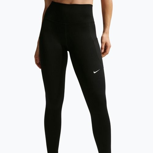 Dámské sportovní legíny Nike One High-Waisted 7/8 black/white