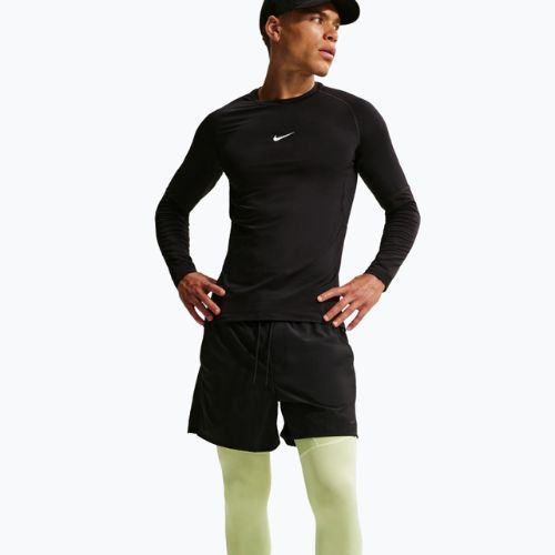 Pánské tréninkové legíny Nike Pro Dri-Fit Tight Fitness light liquid lime/black