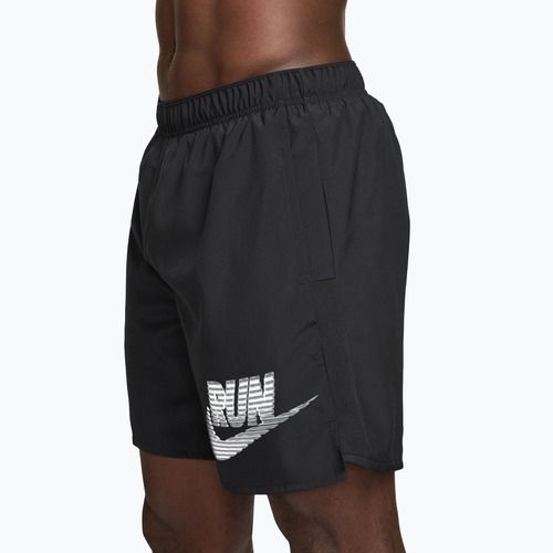 Pánské šortky Nike Challenger Dri-Fit Brief-Lined 7" black/white