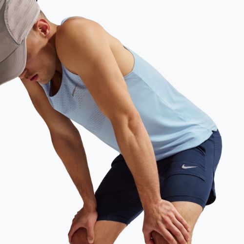 Pánské běžecké šortky Nike Stride Dri-Fit Hybrid 5" midnight navy