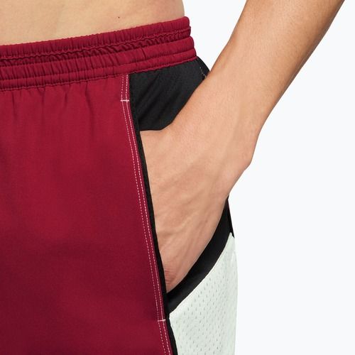 Pánské běžecké šortky Nike Retro Dri-Fit Brief-Lined 4" team crimson/black