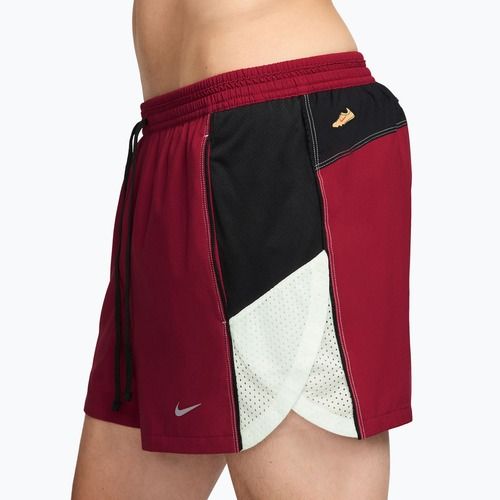 Pánské běžecké šortky Nike Retro Dri-Fit Brief-Lined 4" team crimson/black