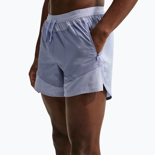 Pánské šortky Nike Stride Dri-Fit Brief-Lined 5" iron purple/indigo haze