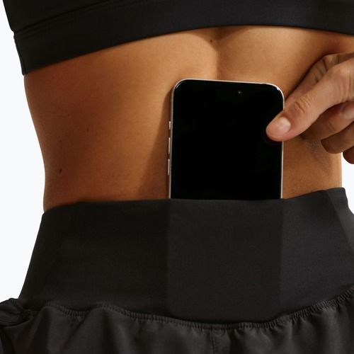 Dámské běžecké šortky Nike Tempo Swoosh Dri-Fit Mid-Rise Brief-Lined black/white