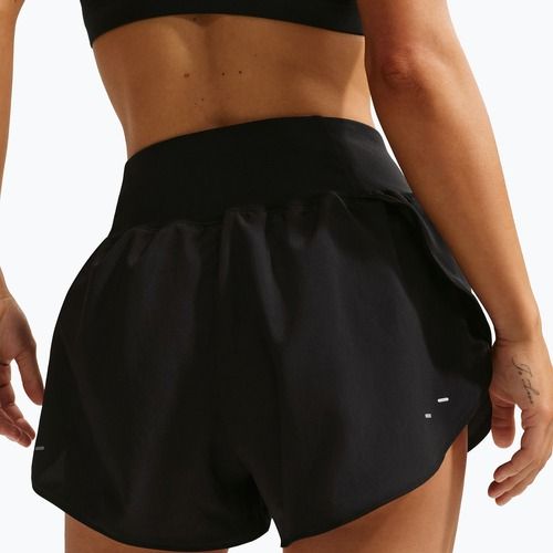Dámské běžecké šortky Nike Tempo Swoosh Dri-Fit Mid-Rise Brief-Lined black/white
