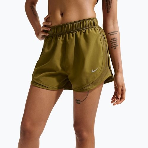 Dámské běžecké šortky Nike Tempo Dri-Fit Mid-Rise olive flak/olive flak