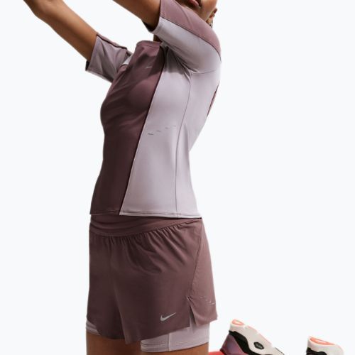 Dámské běžecké šortky Nike Swift Mid-Rise 2in1 tattoo/light violet ore