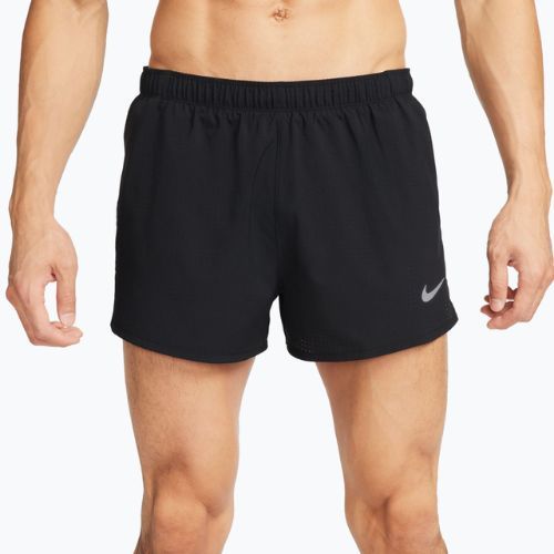 Pánské běžecké šortky Nike Fast Dri-Fit Brief Lined 3" black/black