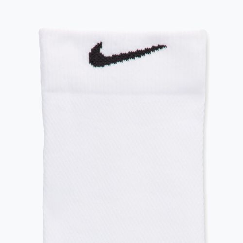 Ponožky Nike Running Midweight Crew white/volt/black