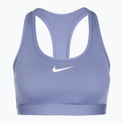 Tréninková podprsenka Nike Swoosh Medium Support world indigo/white