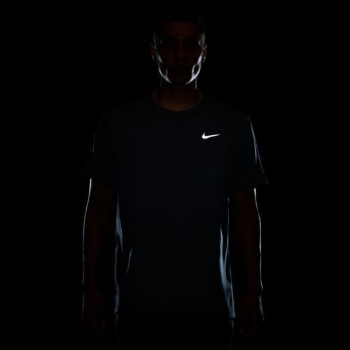 Pánské běžecké tričko Nike Miler Dri-Fit UV work blue