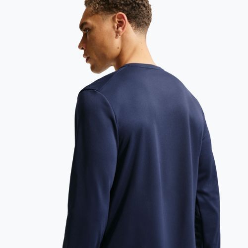 Pánské běžecké tričko Longsleeve Nike Miler Dri-Fit UV midnight navy