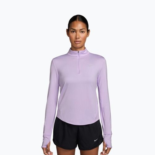 Dámské běžecké triko Longsleeve Nike Swift Dri-Fit UV 1/4-Zip violet mist