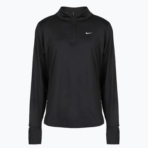 Dámské běžecké tričko Longsleeve Nike Swift Dri-FIT UV 1/4-Zip Plus Size black