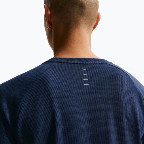 Pánské běžecké tričko Longsleeve Nike Stride Dri-Fit Waffle Crew midnight navy