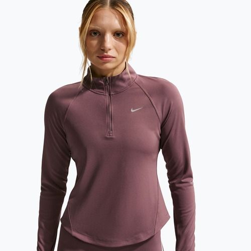 Dámská běžecká mikina Nike Tempo Swoosh Run Dri-Fit 1/4-Zip tattoo/white