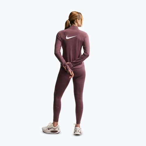 Dámská běžecká mikina Nike Tempo Swoosh Run Dri-Fit 1/4-Zip tattoo/white