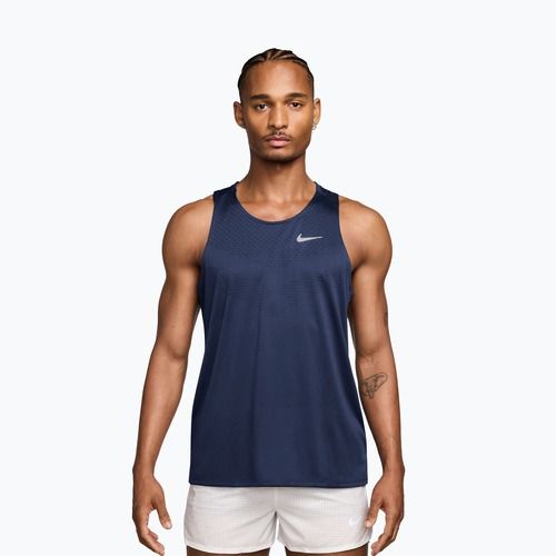 Pánské běžecké tričko Nike Stride Dri-Fit ADV midnight navy