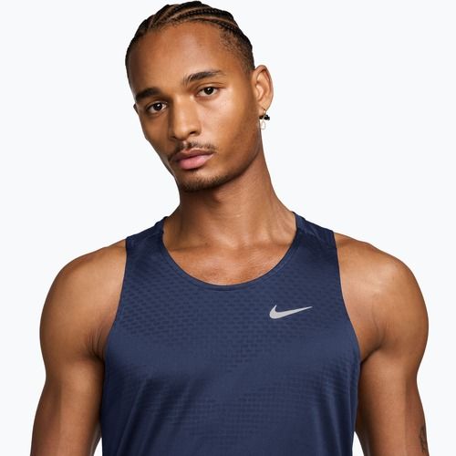 Pánské běžecké tričko Nike Stride Dri-Fit ADV midnight navy