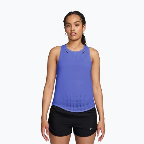 Dámské běžecké tílko Nike AeroSwift Dri-Fit ADV Singlet sapphire/black