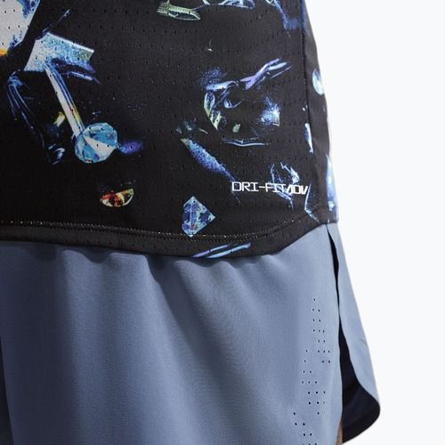 Pánské běžecké tílko Nike AeroSwift Dri-Fit ADV Singlet black/laser orange